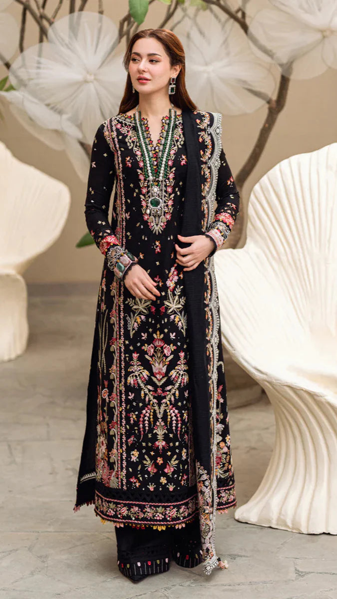 3PC LAWN EMBROIDERED SHIRT chiffon embroidered DUPATA 11001