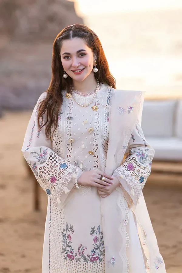 3PC DANAK EMBORIDED SHIRT WITH DANAK HEAVY WOOL SHAWL AND PLAIN TROUSER 039-RR