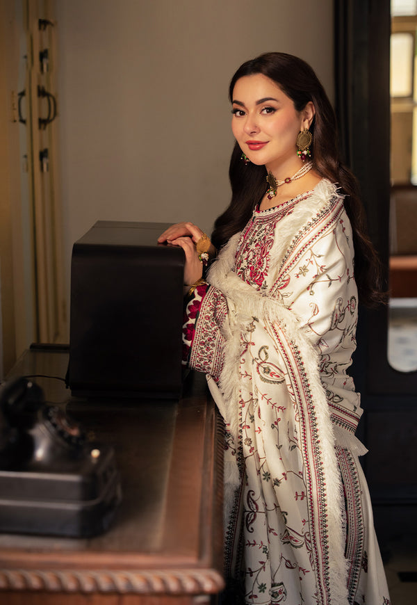 3PC DHANAK EMBROIDERED SUIT 999-RR
