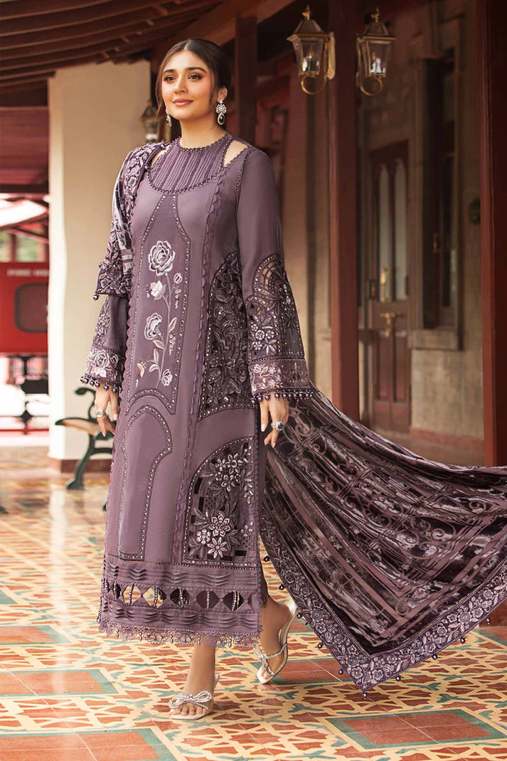 3PC DHANAK EMBROIDERED SUIT 038-RR