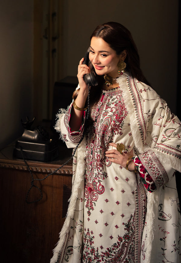 3PC DHANAK EMBROIDERED SUIT 999-RR