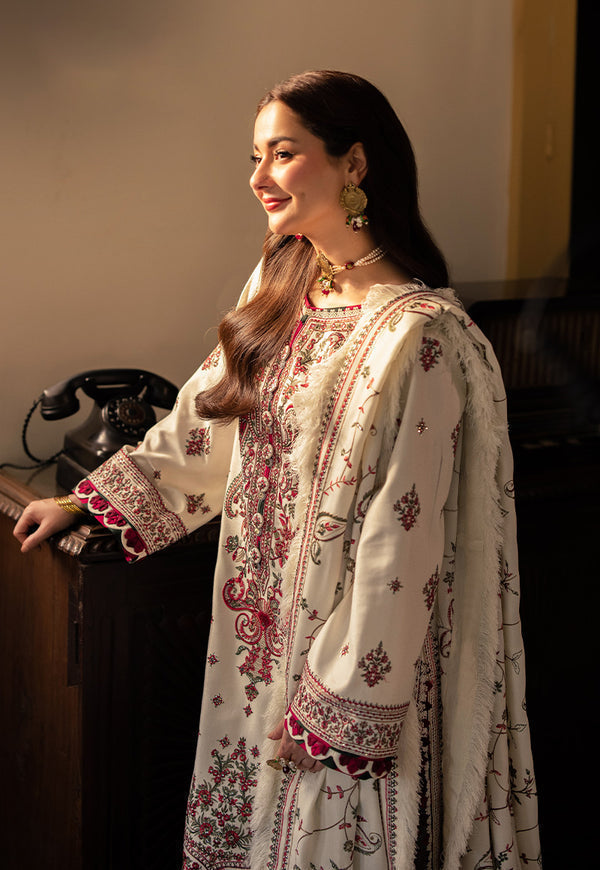 3PC DHANAK EMBROIDERED SUIT 999-RR