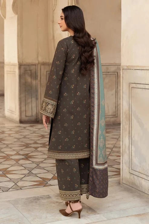 3PC DHANAK EMBROIDERED SUIT 656-RR