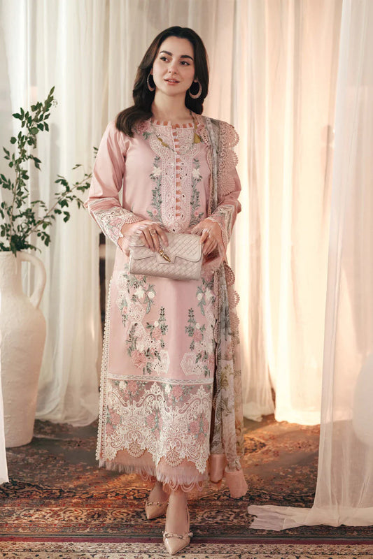 3PC DHANAK EMBROIDERED SUITD-2011