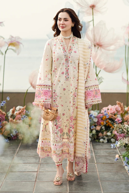 3PC DANAK EMBORIDED SHIRT PLAIN TROUSER EMBORIDED DANAK SHAWL    738-RR