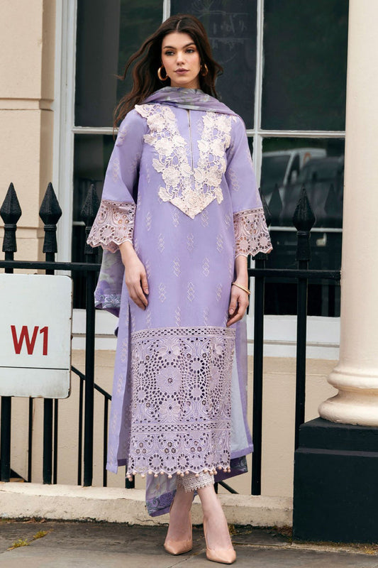 3PC DHANAK CHIKANKARI EMBROIDERED SUIT 939-RR