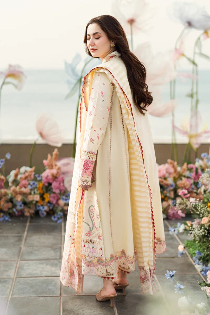 3PC DANAK EMBORIDED SHIRT PLAIN TROUSER EMBORIDED DANAK SHAWL    738-RR
